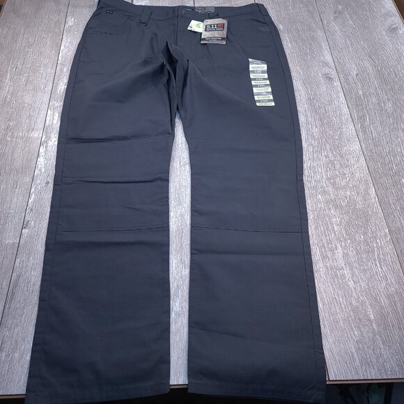 5.11 Tactical Mens 44x36 Gray Taclite Ripstop Jean Cut Mid Rise Straight Leg - Picture 2 of 9